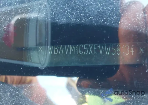 2015 BMW X1 Sdrive28I z USA, uszkodzony, nr VIN WBAVM1C5XFVW58134